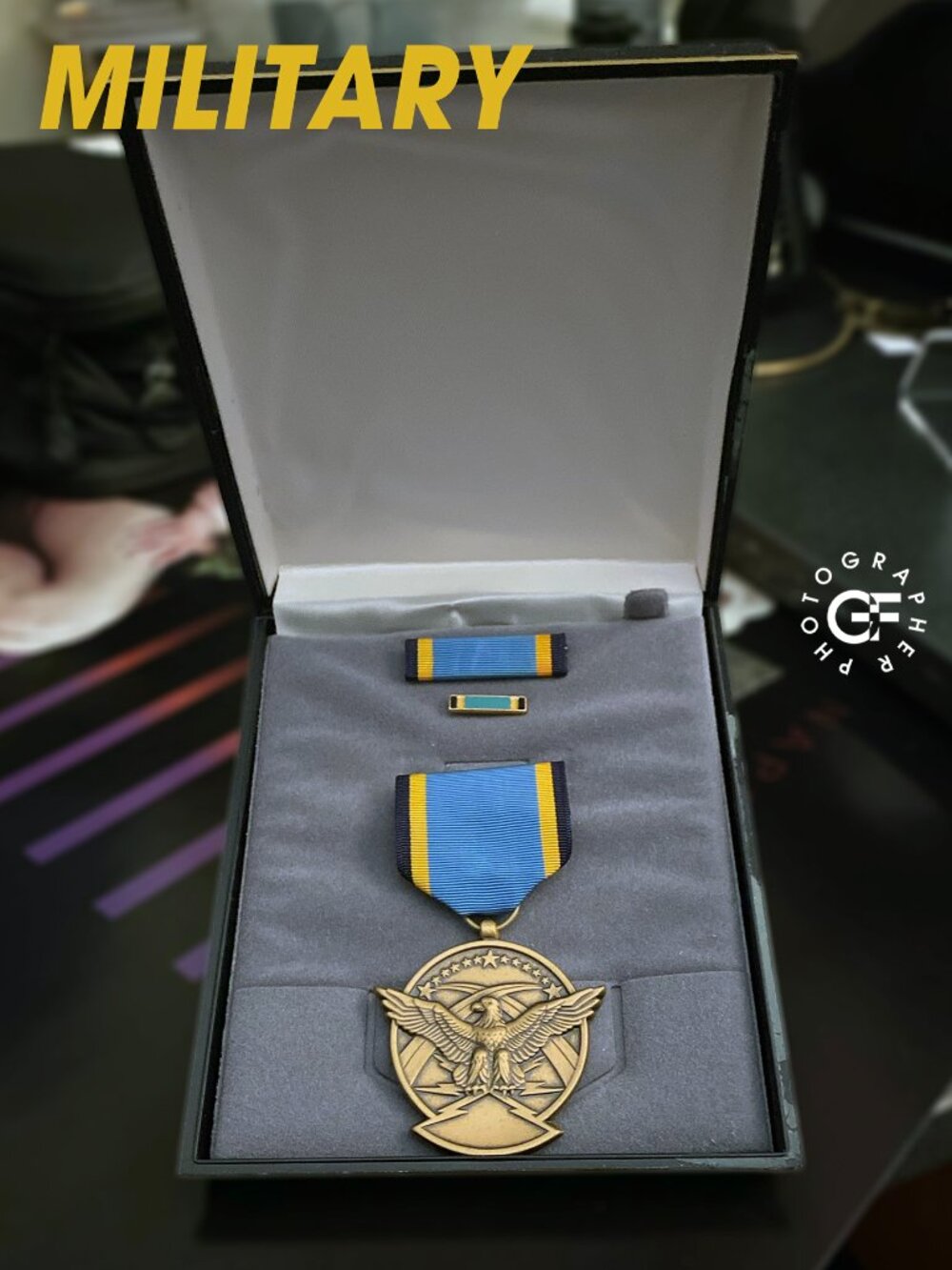 Vintage USAF Air Force Commendation Medal Complete Presentation Set